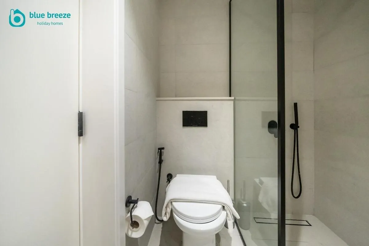 Lejlighed Blue Breeze - Trendy Studio With Balcony & Stylish Interiors Dubai Forenede Arabiske Emirater