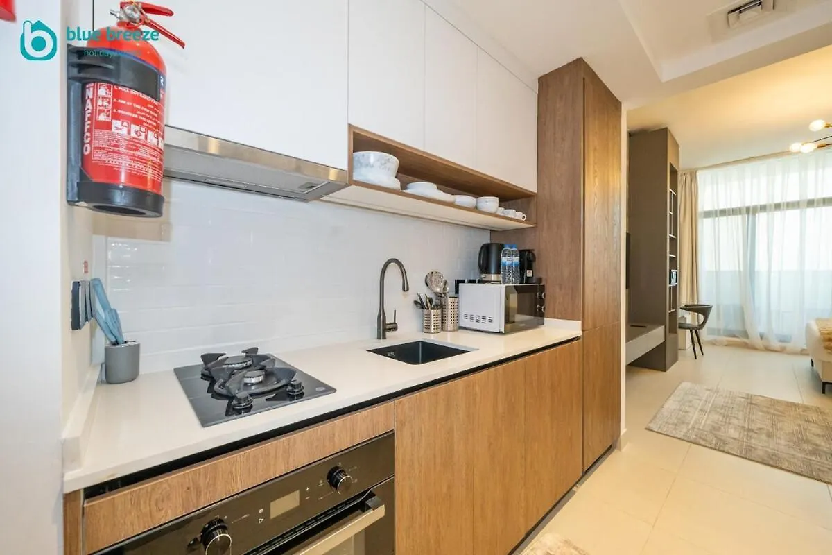 Lejlighed Blue Breeze - Trendy Studio With Balcony & Stylish Interiors Dubai Forenede Arabiske Emirater