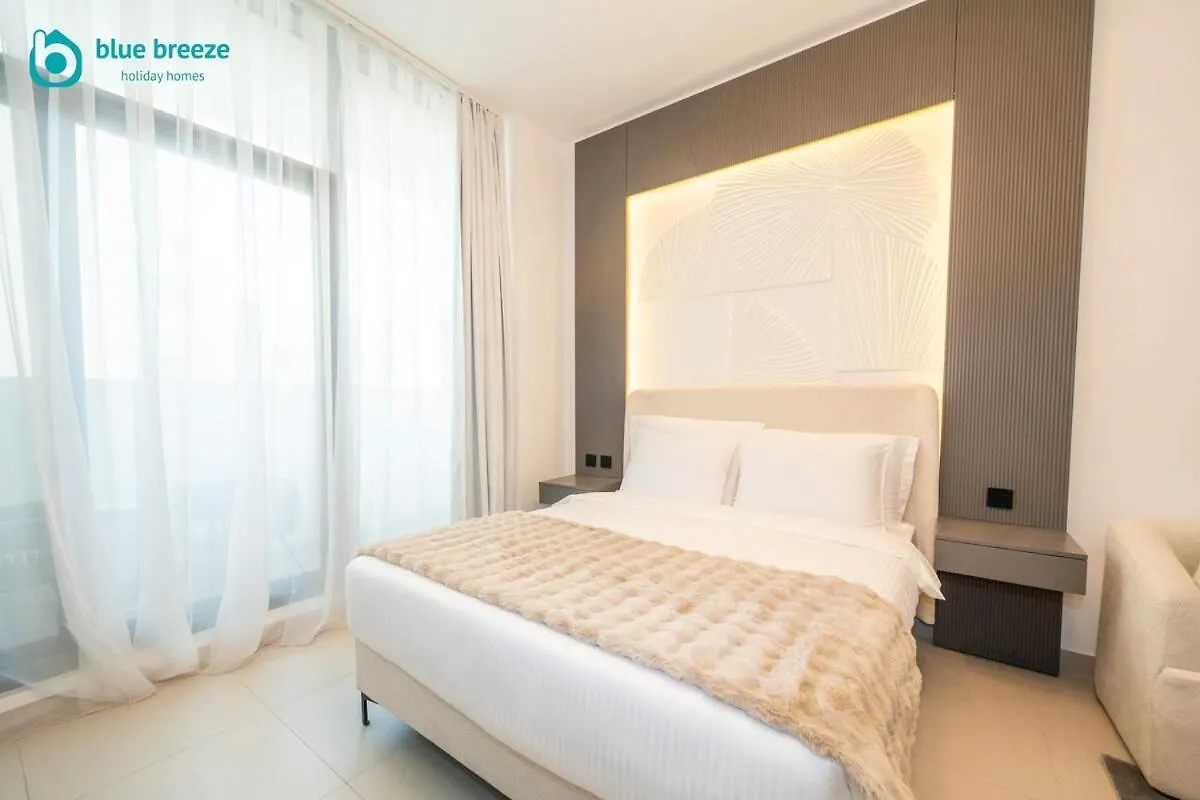 Blue Breeze - Trendy Studio With Balcony & Stylish Interiors Dubai Forenede Arabiske Emirater